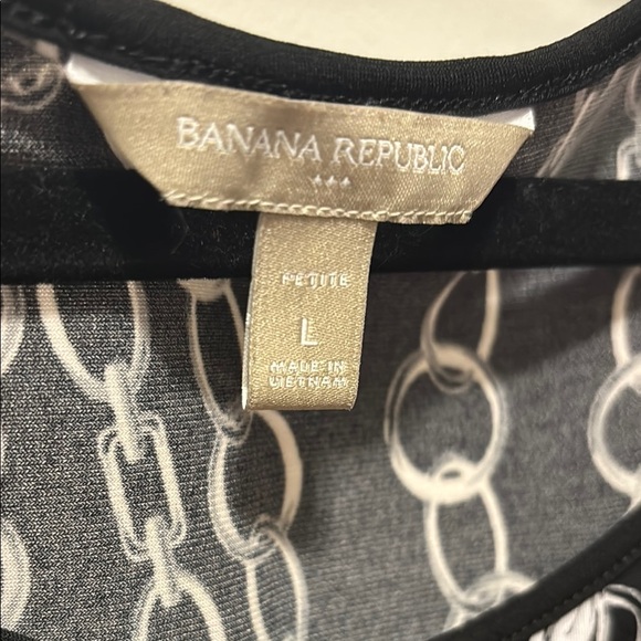 Banana Republic Black and White Women's Top - Picture 3 of 5
